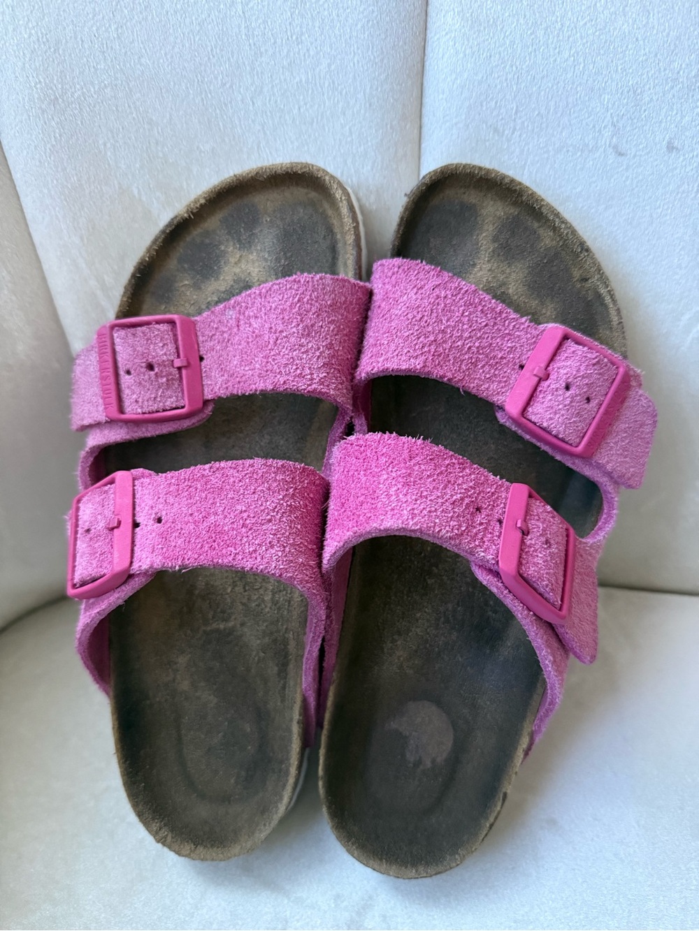 Birkenstock sandals pink